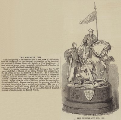 The Chester Cup for 1858 by Julian Portch